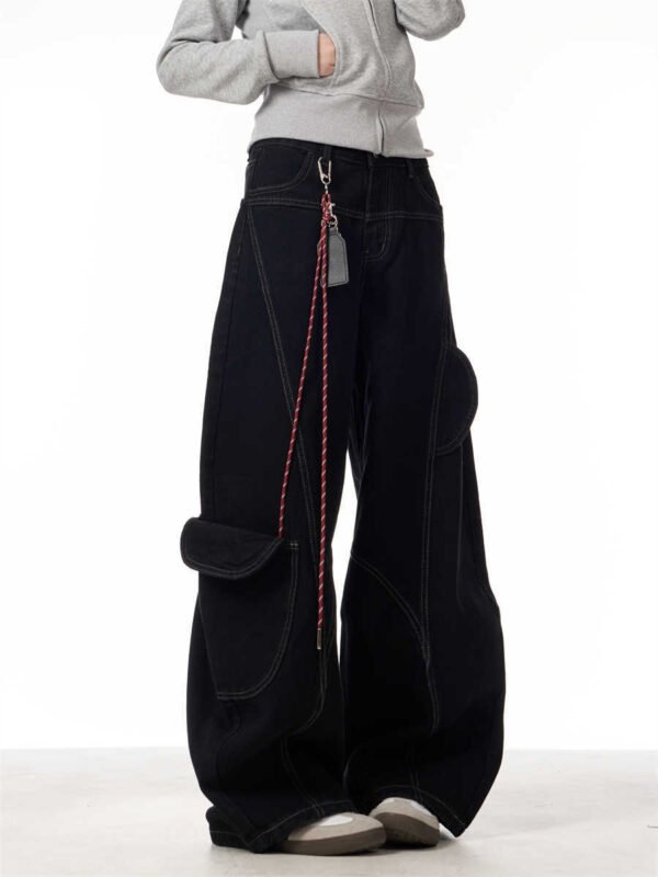 Spring New Loose Draggle-tail Trousers - Image 4
