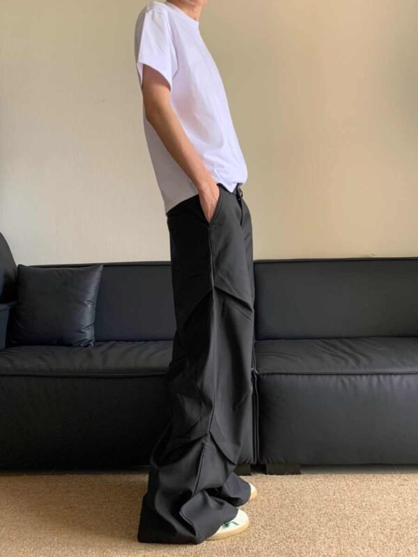 Casual Pleated Suit Pants - Image 6