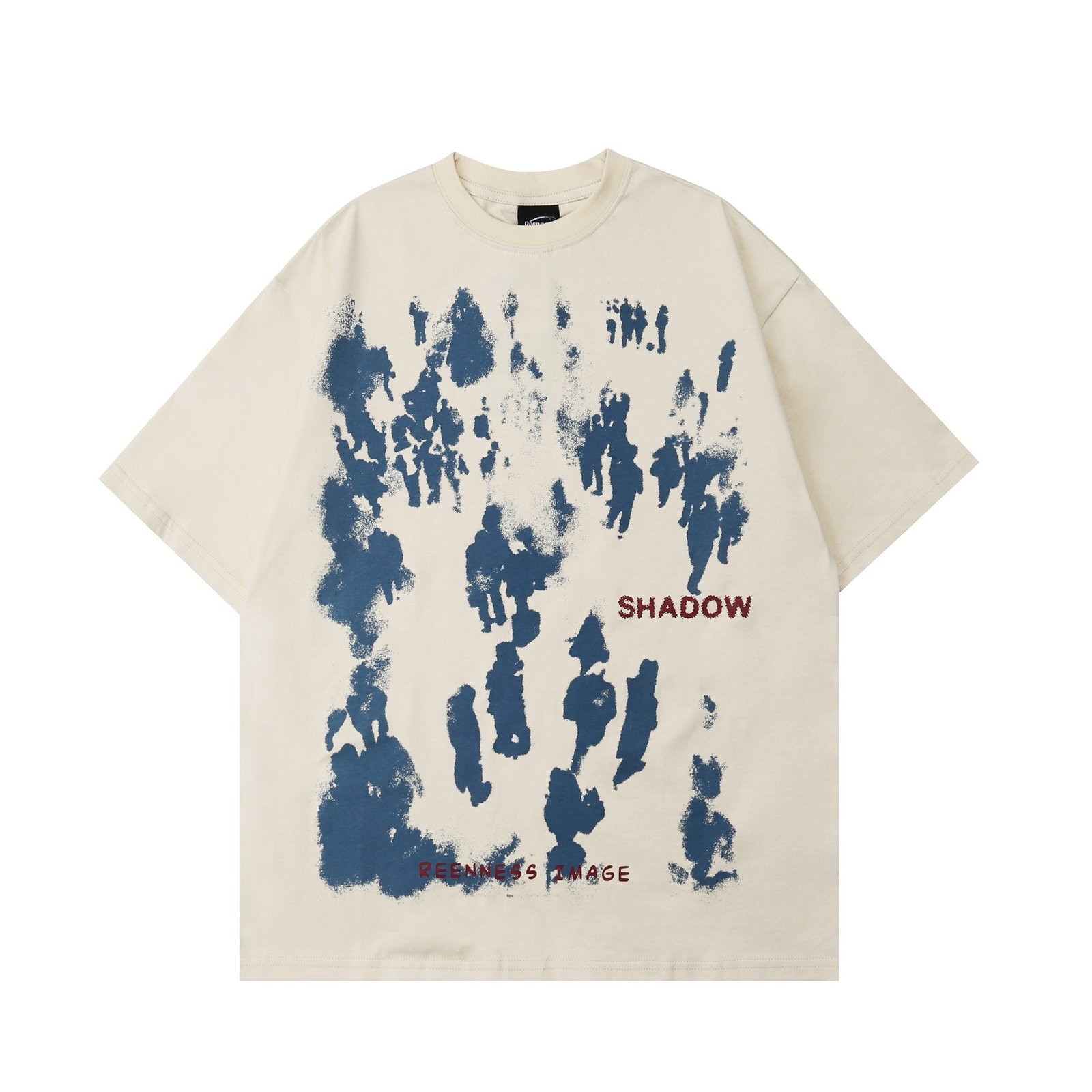 Olivia Mark Abstract Print Short Sleeve