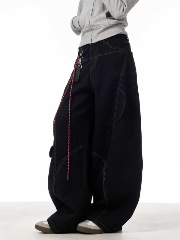 Spring New Loose Draggle-tail Trousers - Image 3
