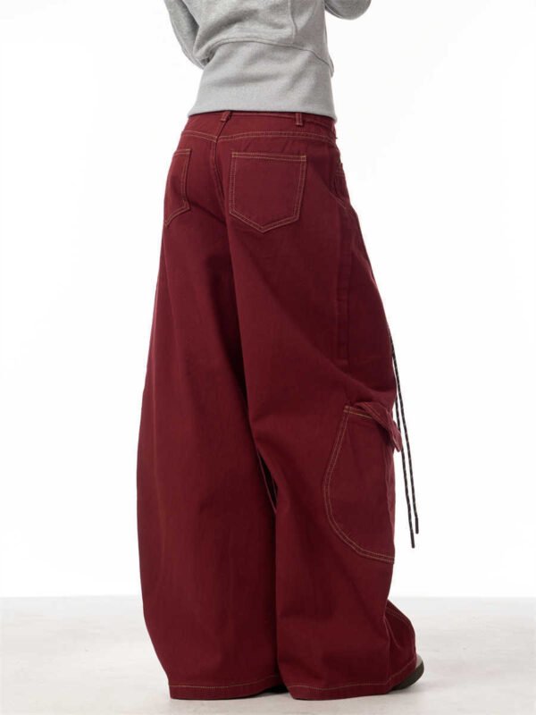 Spring New Loose Draggle-tail Trousers - Image 5