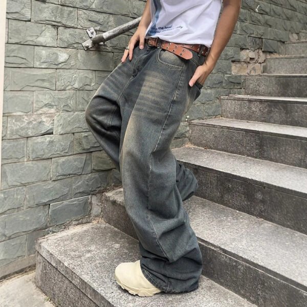 Retro Baggy Jeans - Image 4