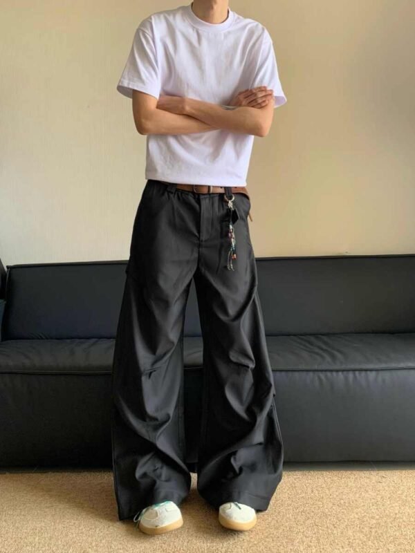Casual Pleated Suit Pants - Image 4