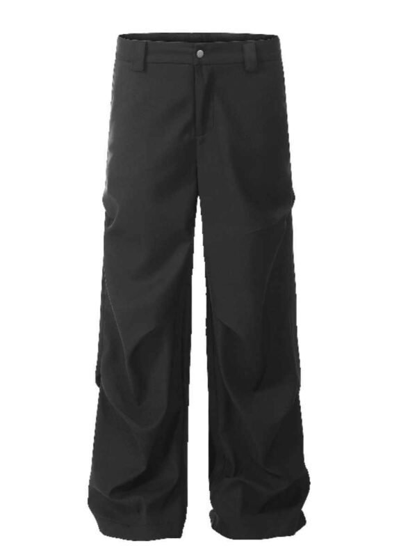 Casual Pleated Suit Pants - Image 3