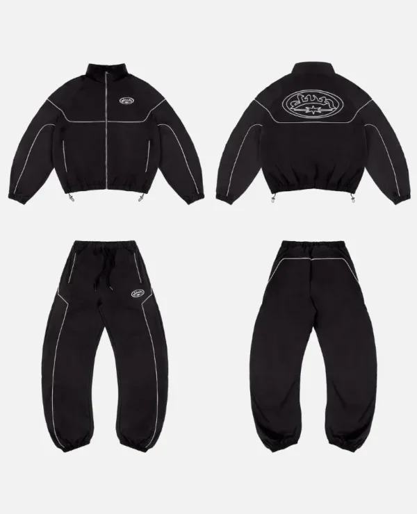 Y2K Gothic Zip Sweatshirt Set - Image 6