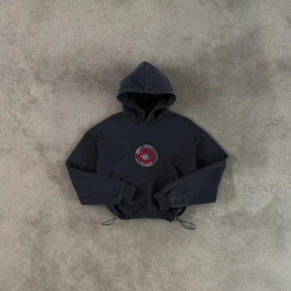 Smiley Face Streetwear Hoodie