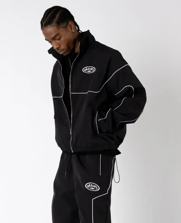 Y2K Gothic Zip Sweatshirt Set - Image 2